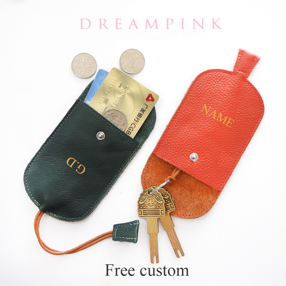 무료 모노그램 소가죽 키 지갑, 사용자 정의 문자 가죽 - Monogram Keychain Leather 리뷰 및 가격