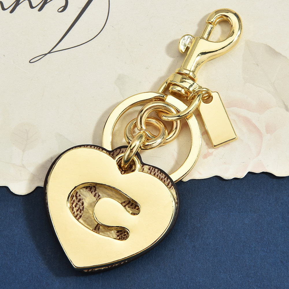모노그램 하트 플라워 가방 참 가죽 시그니처 캔버스 키 - Monogram Keychain Leather 리뷰 및 가격