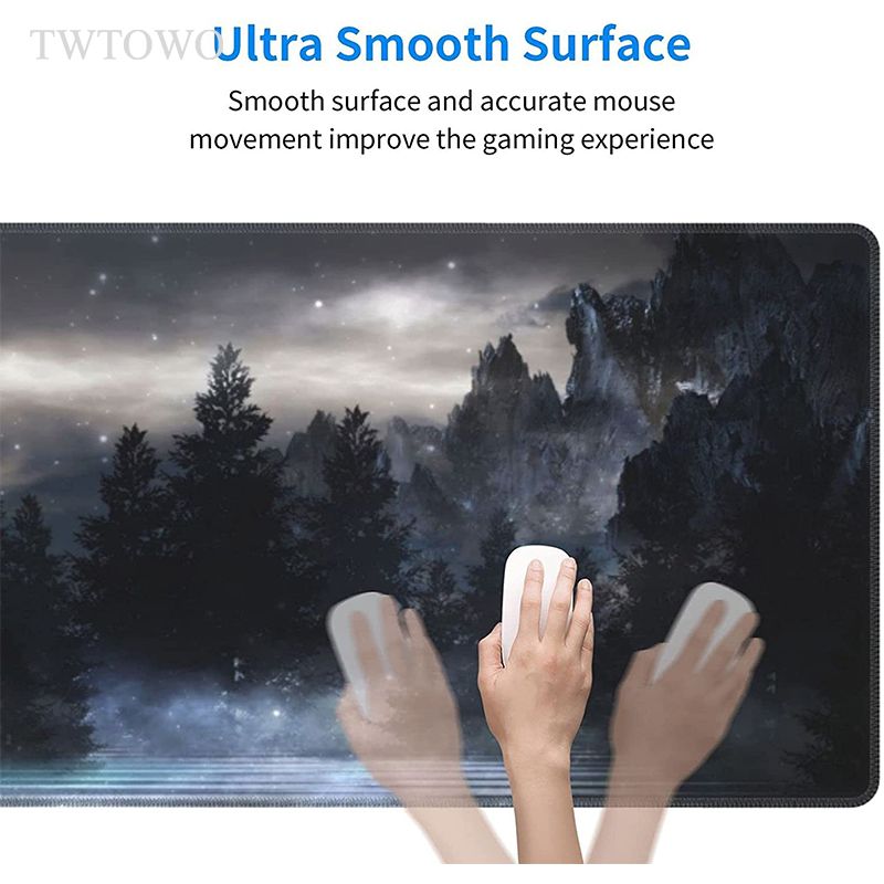 블랙 나이트 스카이 마운틴 포레스트 마우스 패드 게이머 - Custom Night Sky 리뷰 및 가격