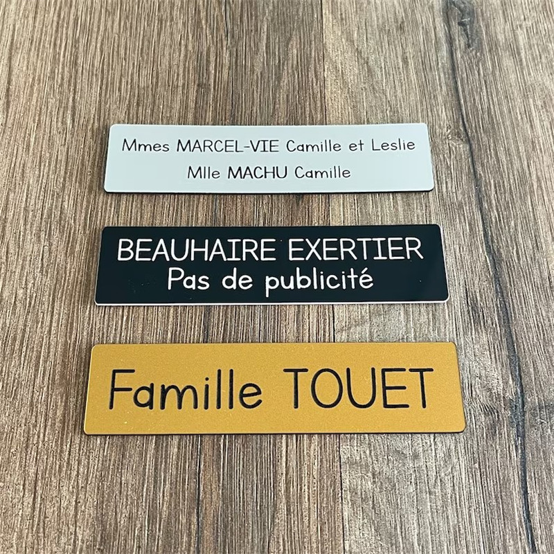 크기 7*2 cm 사용자 정의 로고 텍스트 플레이트 새 - Personalized Name Box 리뷰 및 가격