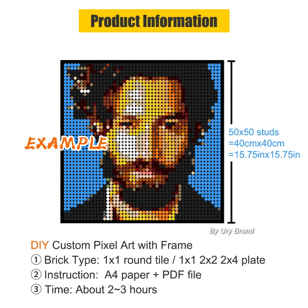 픽셀 아트 맞춤 사진 개인 초상화 애완동물 모자이크 그 - Pet Portrait Custom 리뷰 및 가격