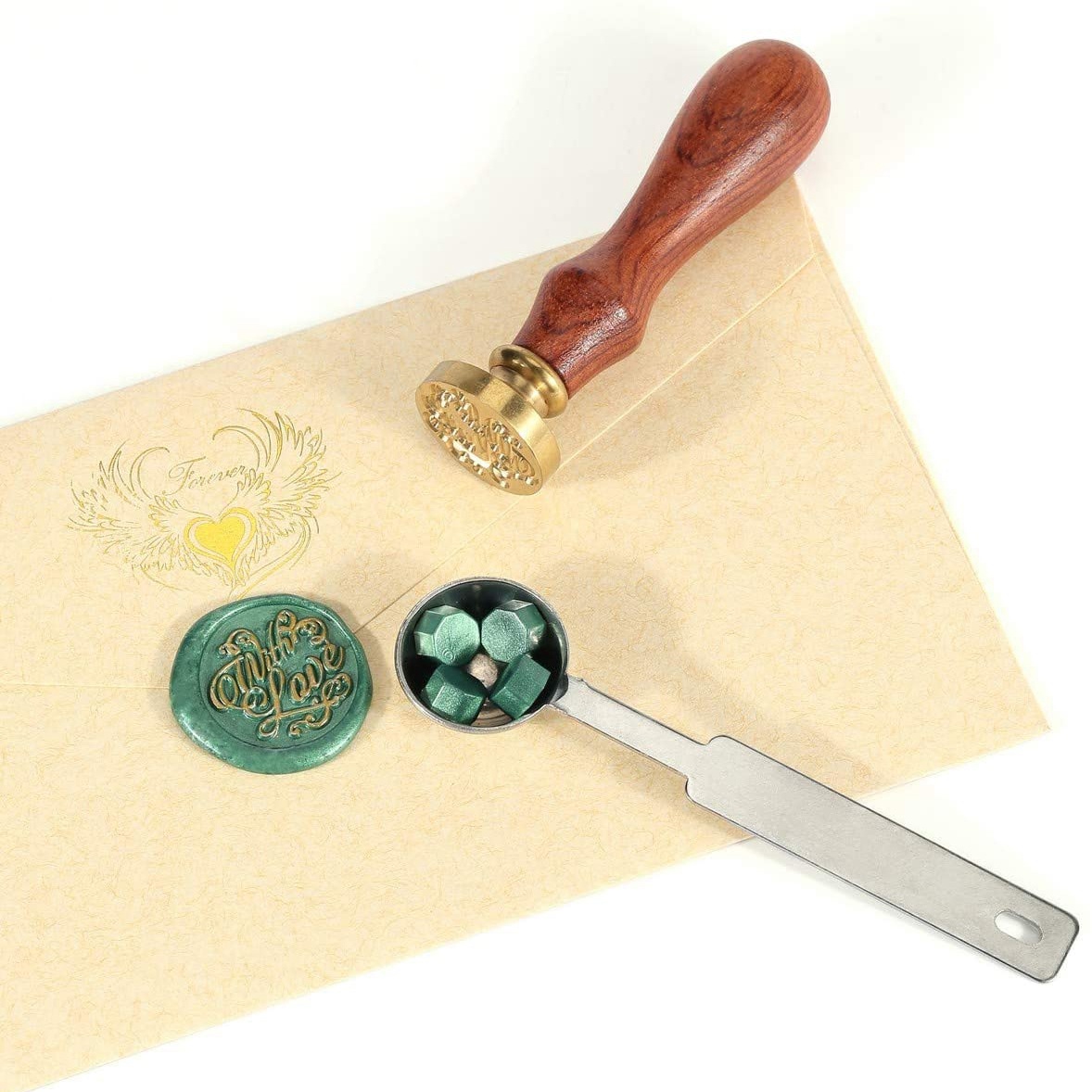 AT84-씰링 왁스 비즈, 200개 왁스 씰 비즈, 왁 - Wax Seal Letter Kit 리뷰 및 가격