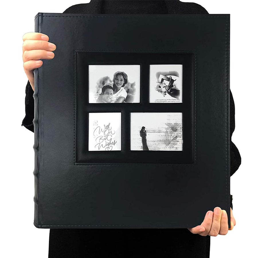 사진 앨범 4x6 500 사진 페이지 대용량 가죽 커버 - Custom Photo Book 리뷰 및 가격