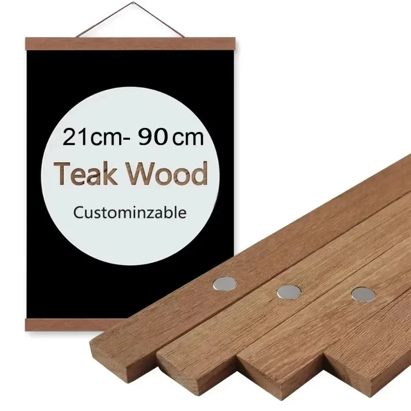 21-90cm 자석 나무 사진 포스터 걸이 액자 사진  - Engraved Wood Frame 리뷰 및 가격
